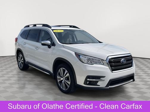 Crystal White Pearl 2021 Subaru Ascent Touring 7-Passenger