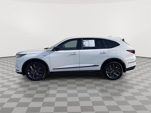 Platinum White Pearl 2022 Acura MDX A-Spec Package