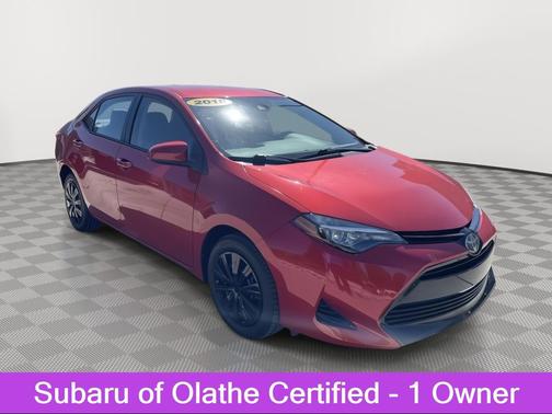 Barcelona Red Metallic 2018 Toyota Corolla LE