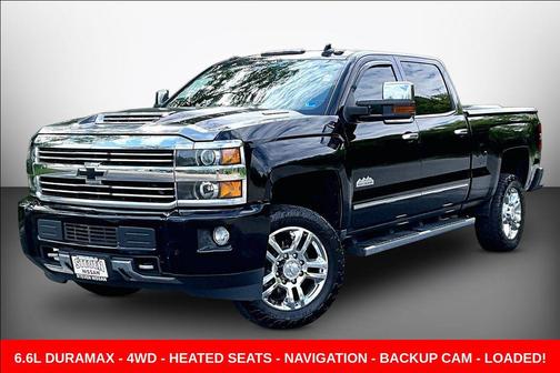 Black 2017 Chevrolet Silverado 2500 High Country