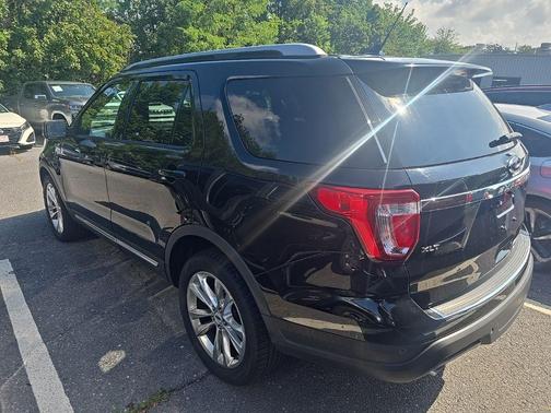 Shadow Black 2018 Ford Explorer XLT