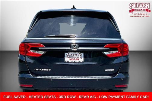 Crystal Black Pearl 2021 Honda Odyssey Touring