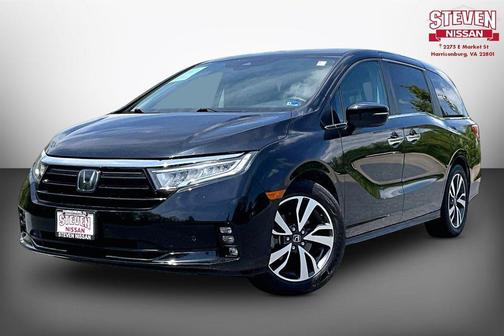 Crystal Black Pearl 2021 Honda Odyssey Touring