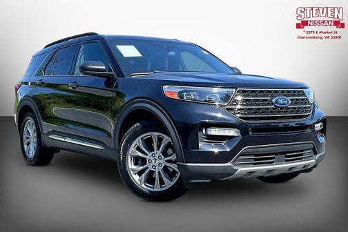 Agate Black Metallic 2020 Ford Explorer XLT