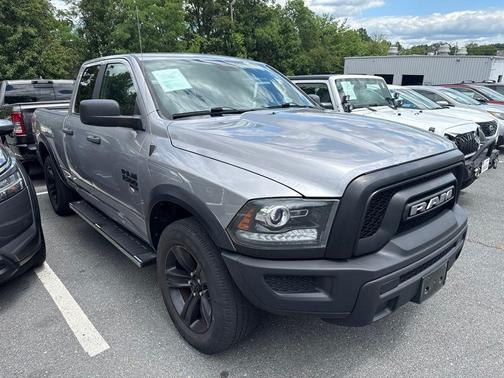 Billet Silver Metallic Clearcoat 2021 RAM 1500 Classic Warlock Quad Cab 4x4 6'4' Box