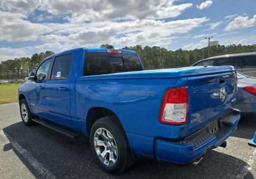 Hydro Blue Pearlcoat 2022 RAM 1500 Big Horn/Lone Star