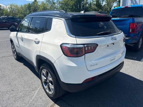 White Clearcoat 2019 Jeep Compass Limited