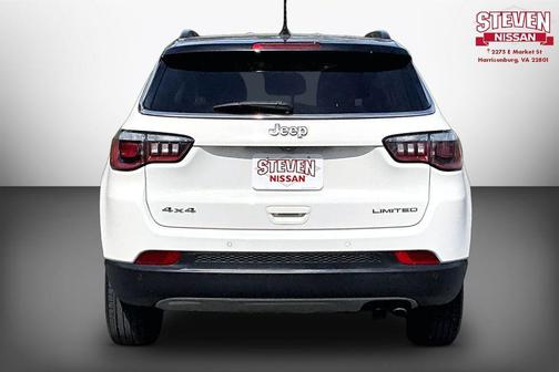 White Clearcoat 2019 Jeep Compass Limited