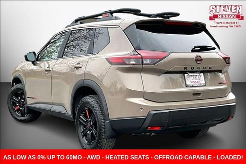Baja Storm Metallic 2026 Nissan Rogue Rock Creek