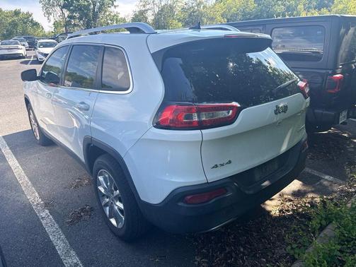 Bright White Clearcoat 2015 Jeep Cherokee Limited