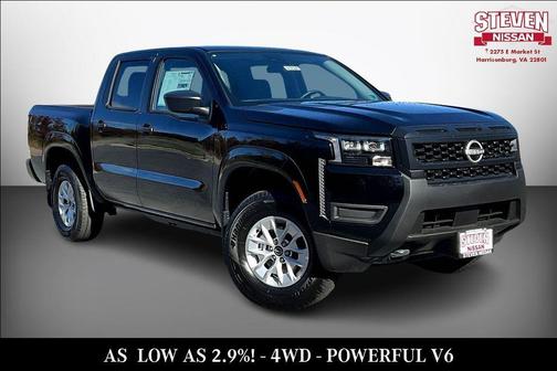 Super Black 2026 Nissan Frontier S