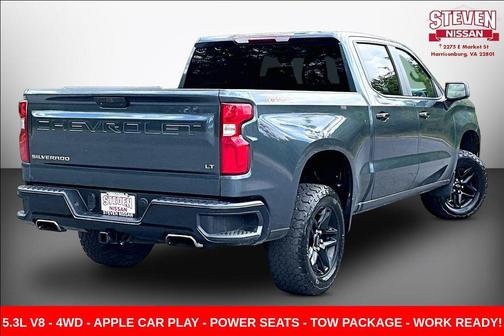 Shadow Gray Metallic 2019 Chevrolet Silverado 1500 LT Trail Boss