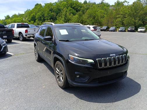Diamond Black Crystal Pearlcoat 2019 Jeep Cherokee Latitude Plus