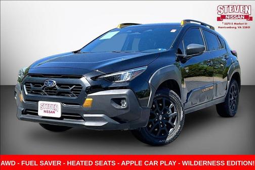 Crystal Black Silica 2024 Subaru Crosstrek Wilderness