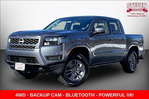 Gun Metallic 2026 Nissan Frontier SV