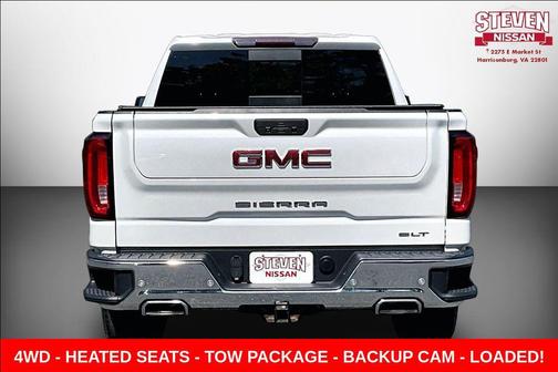 White Frost Tricoat 2020 GMC Sierra 1500 SLT