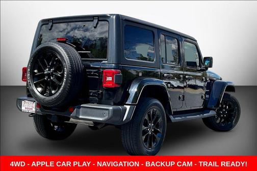 Black Clearcoat 2021 Jeep Wrangler Unlimited 4xe Sahara