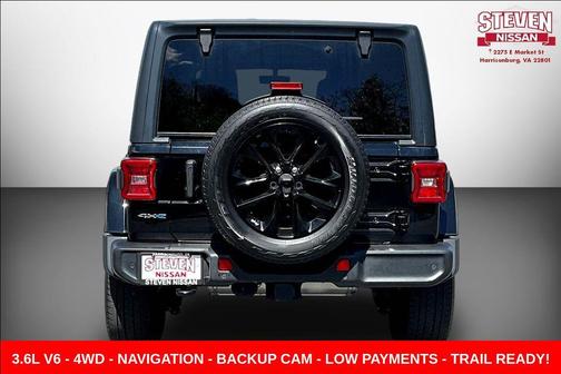 Black Clearcoat 2021 Jeep Wrangler Unlimited 4xe Sahara