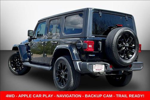 Black Clearcoat 2021 Jeep Wrangler Unlimited 4xe Sahara