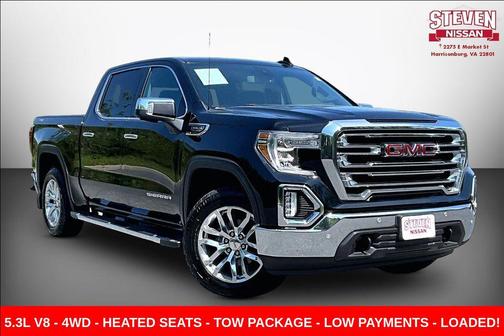Onyx Black 2020 GMC Sierra 1500 SLT