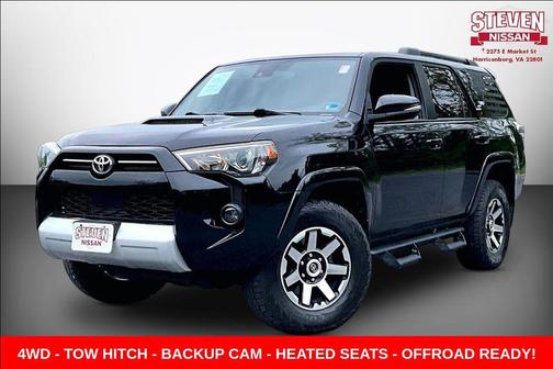 Midnight Black Metallic 2020 Toyota 4Runner TRD Off Road Premium