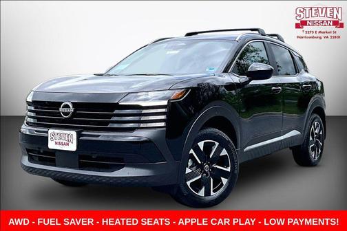 Super Black 2026 Nissan Kicks SV