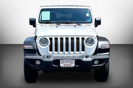 Bright White Clearcoat 2020 Jeep Wrangler Sport S