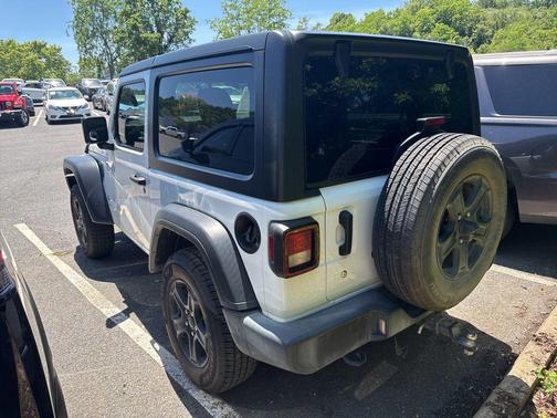 Bright White Clearcoat 2020 Jeep Wrangler Sport S