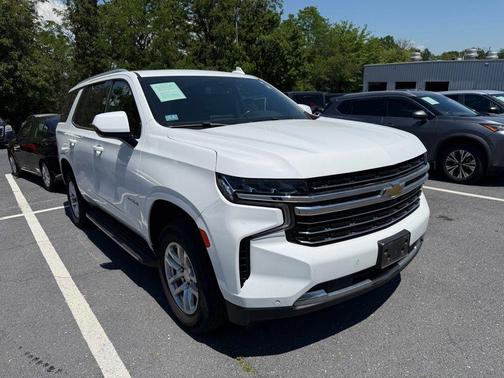 Summit White 2022 Chevrolet Tahoe LT