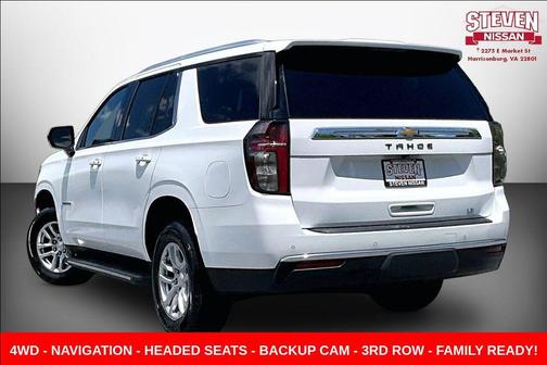 Summit White 2022 Chevrolet Tahoe LT