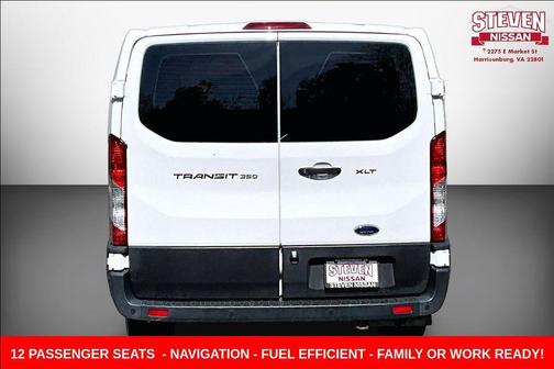 Oxford White 2021 Ford Transit-350 XLT