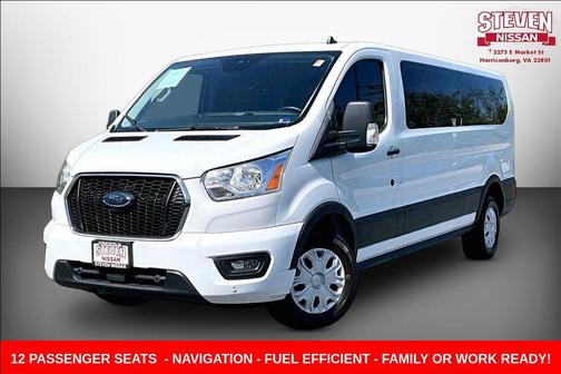 Oxford White 2021 Ford Transit-350 XLT