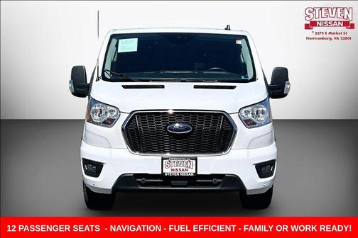 Oxford White 2021 Ford Transit-350 XLT