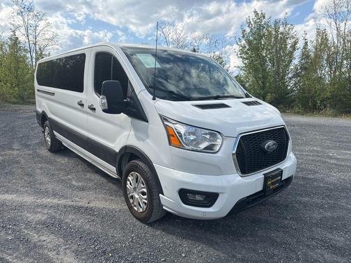 Oxford White 2021 Ford Transit-350 XLT