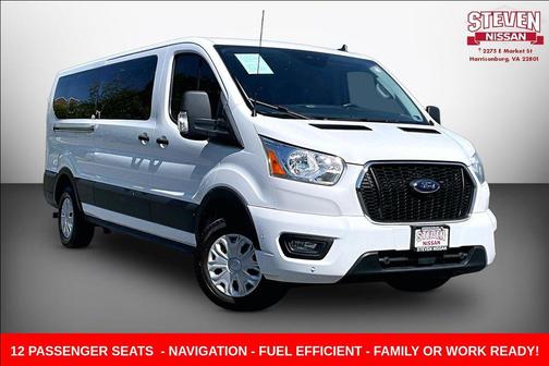 Oxford White 2021 Ford Transit-350 XLT