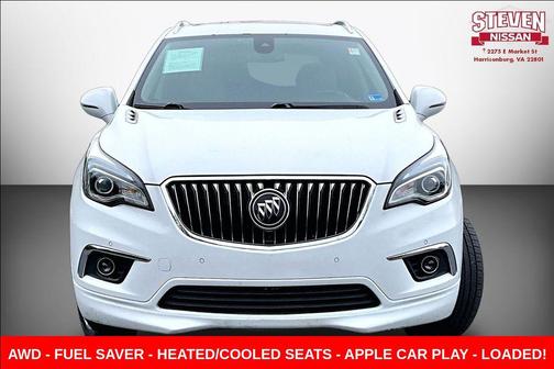 Summit White 2018 Buick Envision Premium II