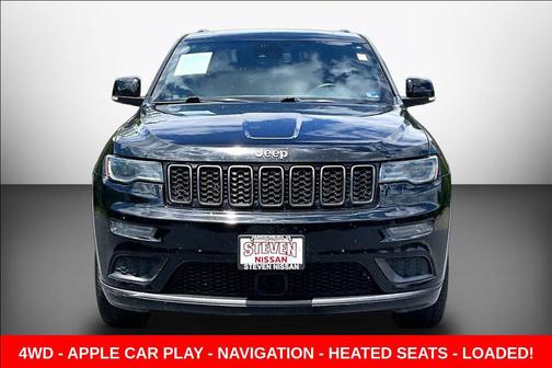 Diamond Black Crystal Pearlcoat 2019 Jeep Grand Cherokee High Altitude