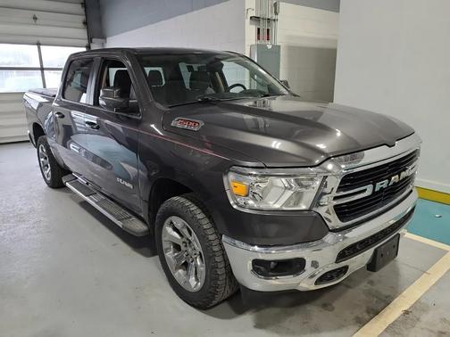 Granite Crystal Metallic Clearcoat 2019 RAM 1500 Big Horn