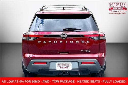 Scarlet Ember Tintcoat 2026 Nissan Pathfinder Platinum