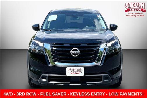 Super Black 2024 Nissan Pathfinder S 4WD