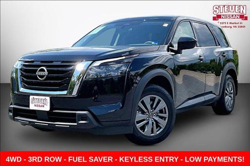 Super Black 2024 Nissan Pathfinder S 4WD