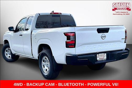 Glacier White 2026 Nissan Frontier S