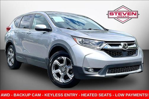 Lunar Silver Metallic 2019 Honda CR-V EX