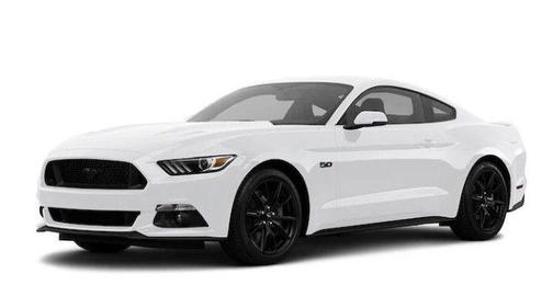 White Platinum Clearcoat Metallic 2017 Ford Mustang GT Premium