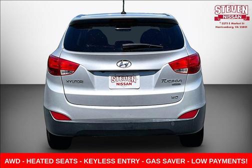 Diamond Silver 2013 Hyundai TUCSON Limited