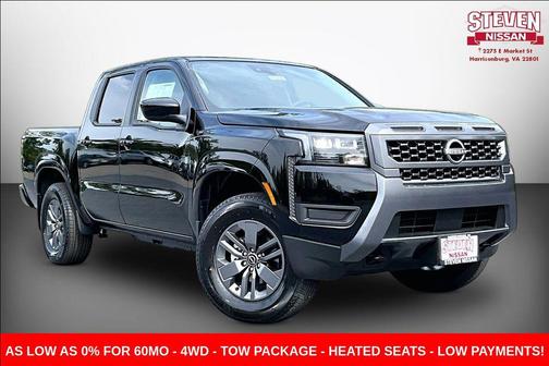 Super Black 2026 Nissan Frontier SV
