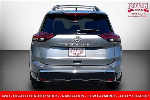 Gun Metallic 2026 Nissan Rogue Platinum