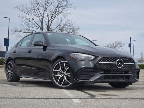 Black 2023 Mercedes-Benz C-Class C 300 4MATIC