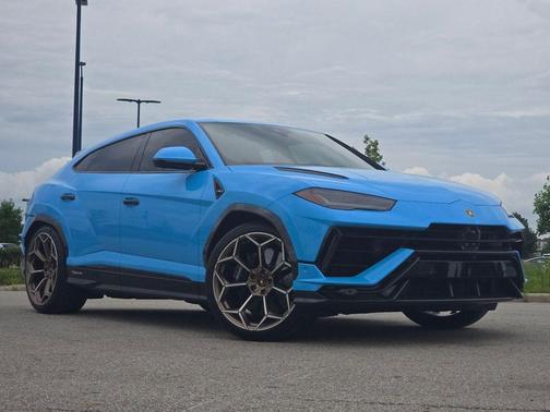 Blue 2024 Lamborghini Urus Performante