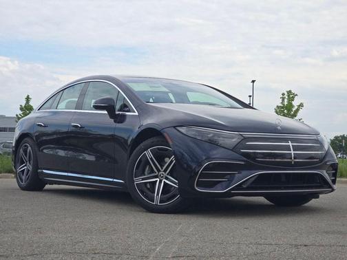 Nautical Blue 2026 Mercedes-Benz EQS 450 Base 4MATIC